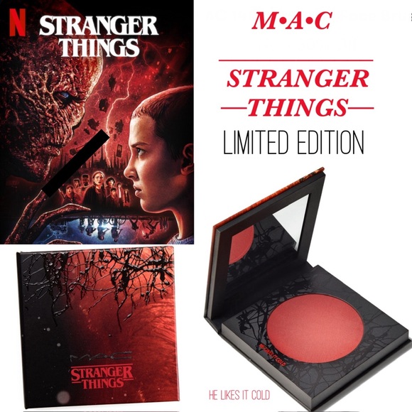 M•A•C LIMITED EDITION STRANGER THINGS BLUSH - Picture 1 of 16